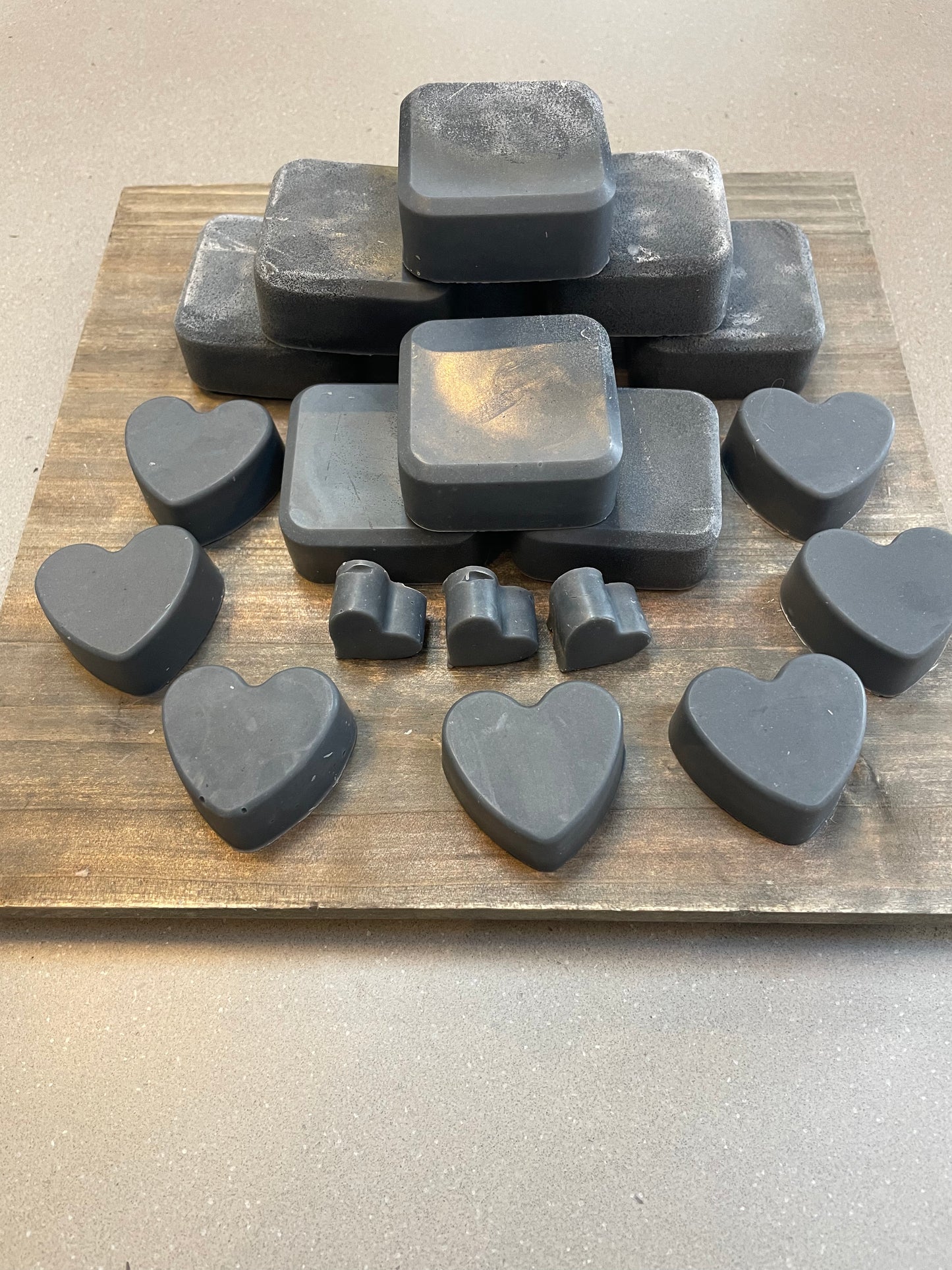 Luxurious Lavender and Charcoal Soap